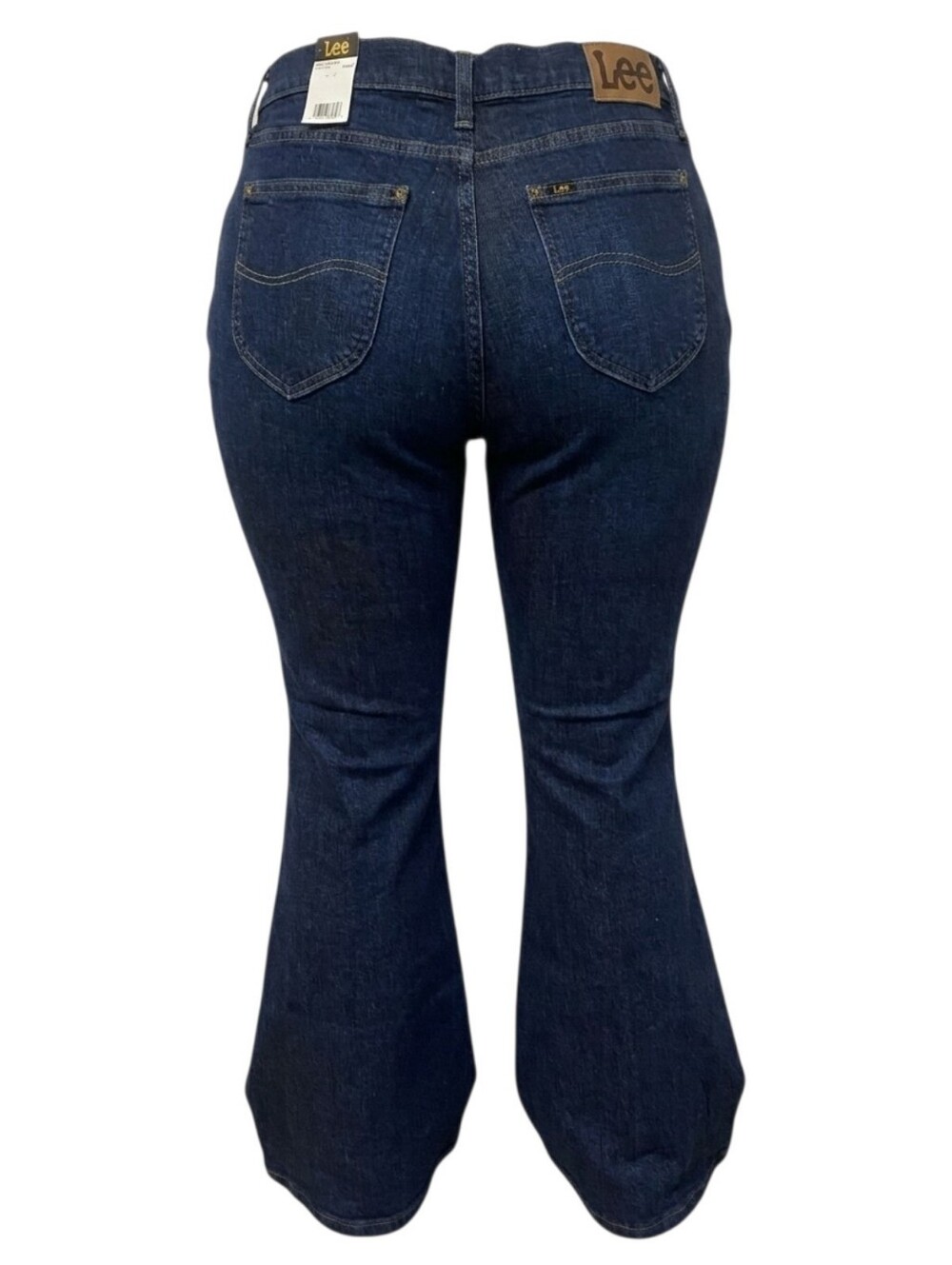 Lee Legendary Inner Strength Flare Jeans Dark Wash Size 16 Short NWT - Picture 2 of 13